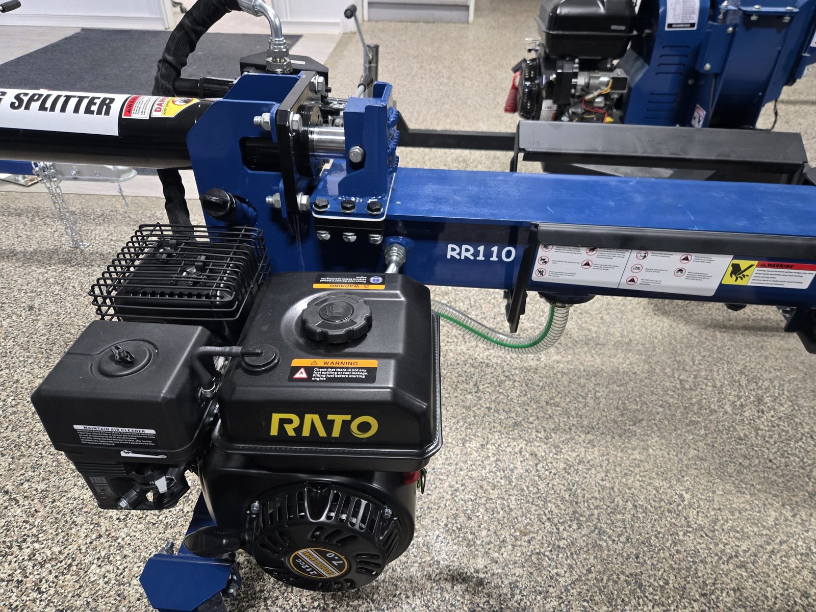 RR110 20T Hydraulic Log Splitter