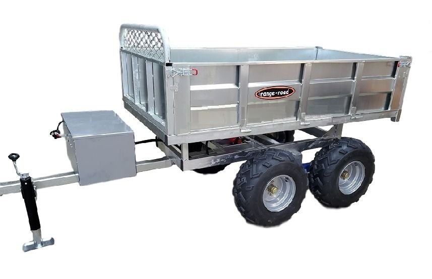RR608 ATV/UTV Hydraulic Dump/Deck Trailer