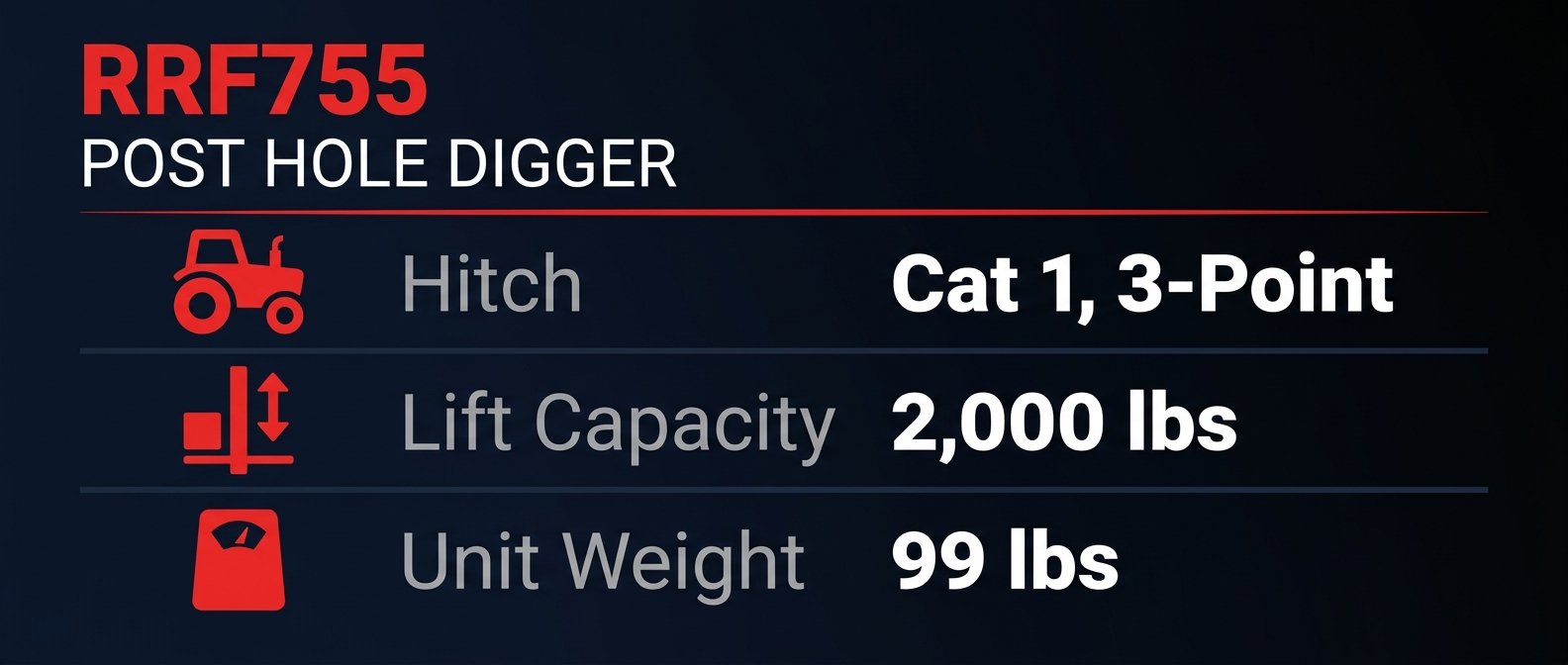 rrf755 specifications